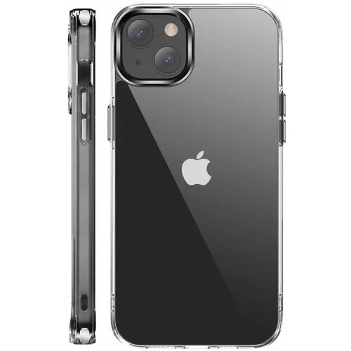 Защитный чехол для Apple iPhone 14 Plus Прозрачный защитный силиконовый чехол на айфон 14 плюс