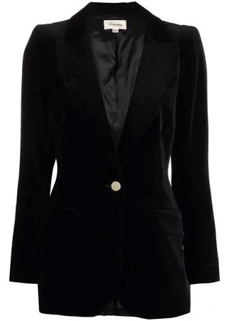 Temperley London бархатный жакет Clove