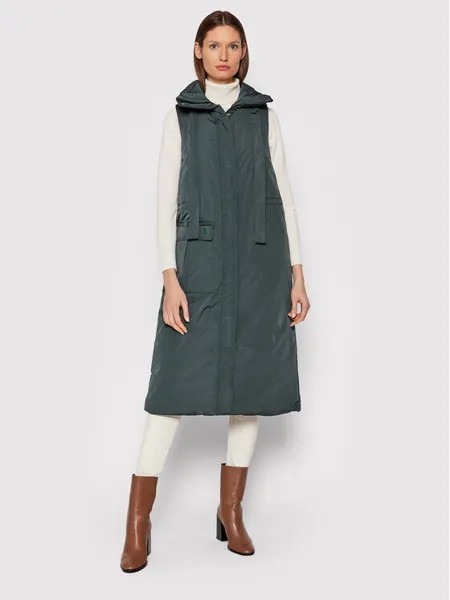 Жилет стандартного кроя Trussardi, зеленый