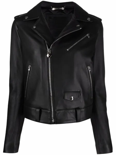 Philipp Plein байкерская куртка, черный