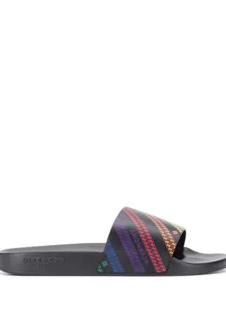 Givenchy шлепанцы с логотипом