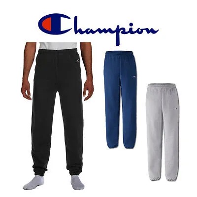 Мужские спортивные штаны Champion P900 Hip Logo Double Dry Fleece Gym Athletic Jogger