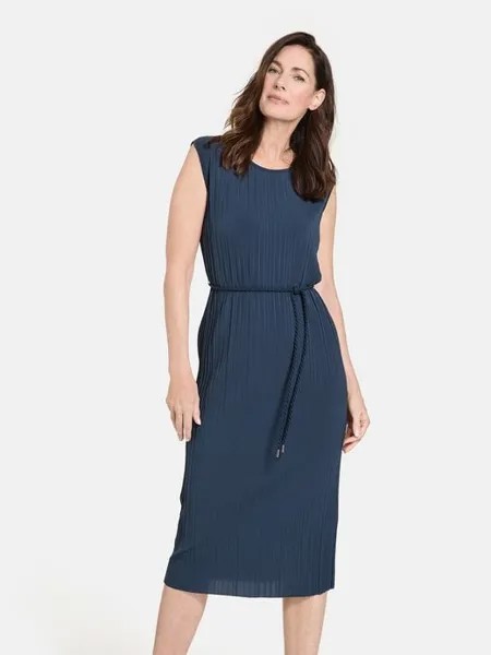Плиссированное платье Gerry Weber, индиго