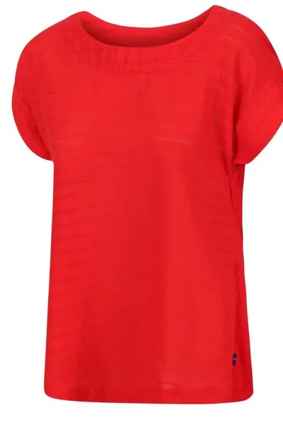 Хлопковая футболка Adine с короткими рукавами Coolweave Regatta, красный
