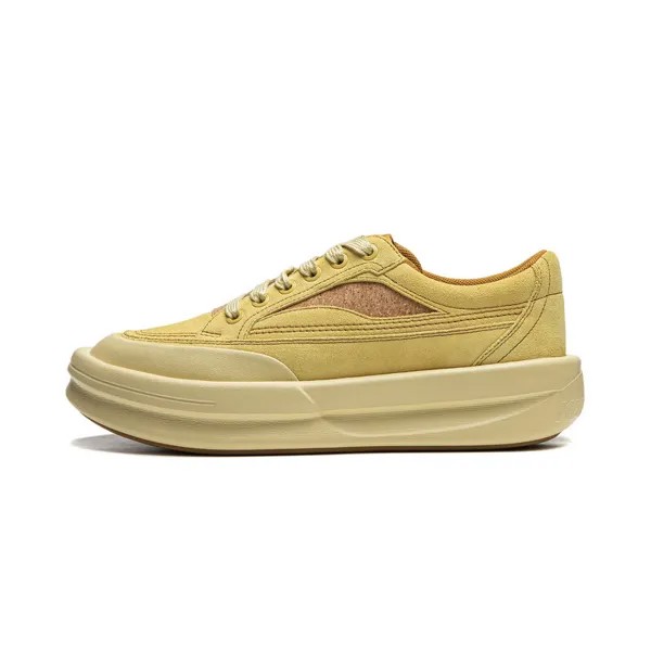 Кроссовки LiNing Lifestyle Shoes Unisex Low-top Paraffin Yellow, желтый
