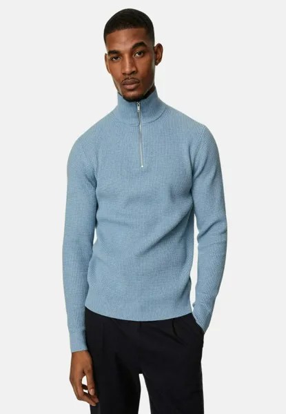 Вязаный свитер Marks & Spencer, цвет slate blue