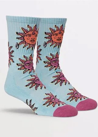 Носки VOLCOM Vibes Socks Aether Blue 2021