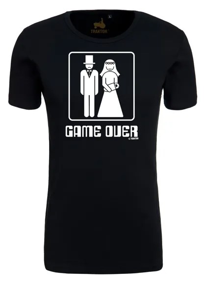 Футболка Logoshirt Game Over, черный