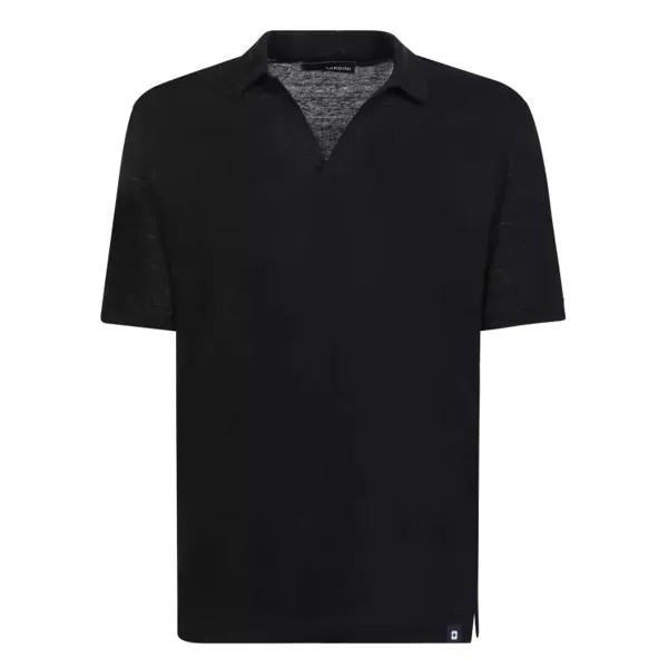 Футболка v-neck polo shirt Lardini, черный