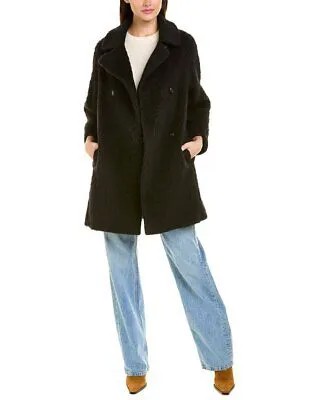Женское двубортное бушлатное пальто Cinzia Rocca Icons из шерсти и альпаки