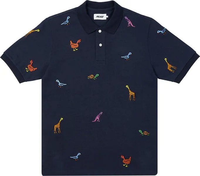 Поло Palace Animals Polo 'Navy', синий
