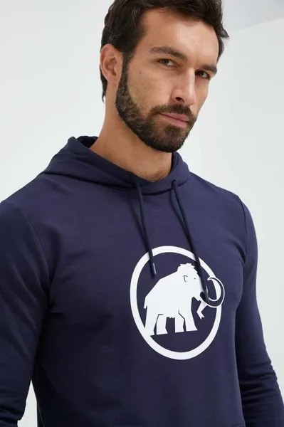 Толстовка в спортивном костюме ML Hoody Classic Mammut, темно-синий