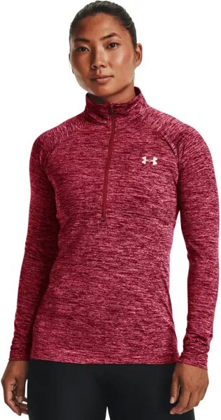 Лонгслив женский Under Armour 1320128-664 бордовый XL