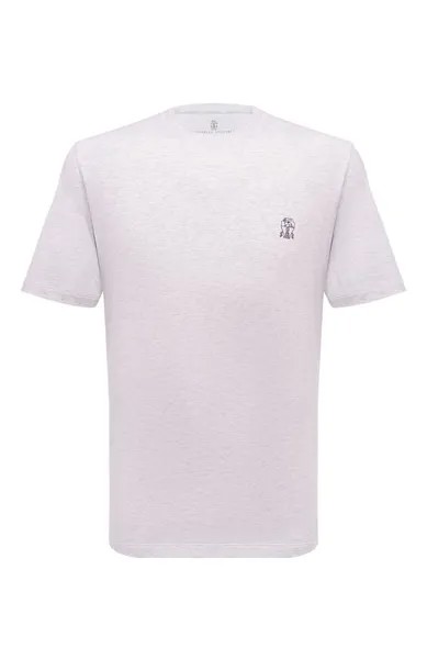 Хлопковая футболка Brunello Cucinelli