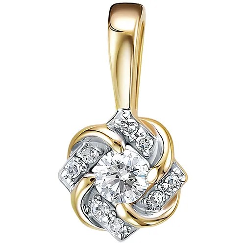 Золотой кулон Vesna jewelry 31679-351-46-00 с бриллиантами