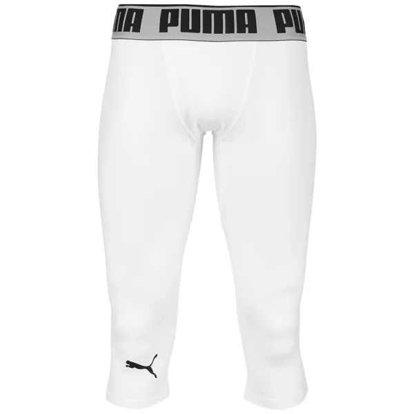 Брюки Puma Lauftights BBall Compression, белый