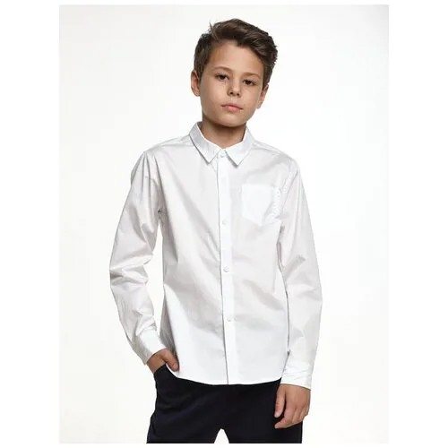 Рубашка Mini Maxi, размер 122, белый