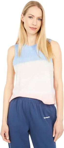 Топ Spiritual Gangster Beautiful Crop Tank, цвет Seashell Tie-Dye