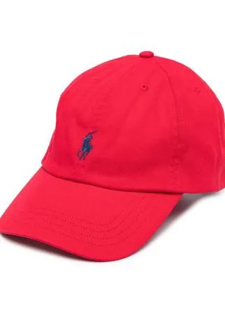 Ralph Lauren Kids кепка с вышитым логотипом