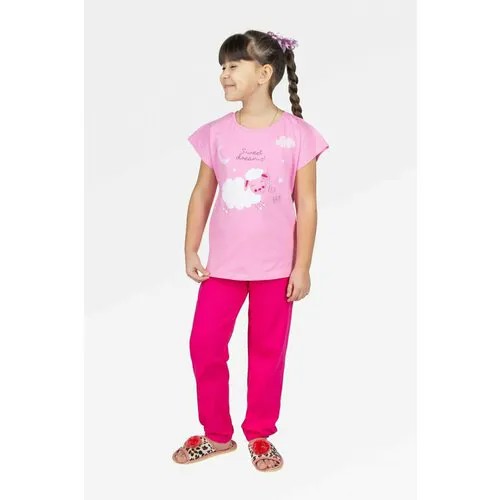 Комплект одежды Basia, размер 116-60, розовый