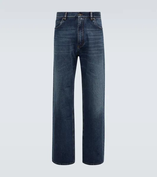 Широкие джинсы Dolce&Gabbana, синий