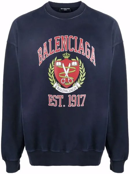 Balenciaga толстовка с логотипом