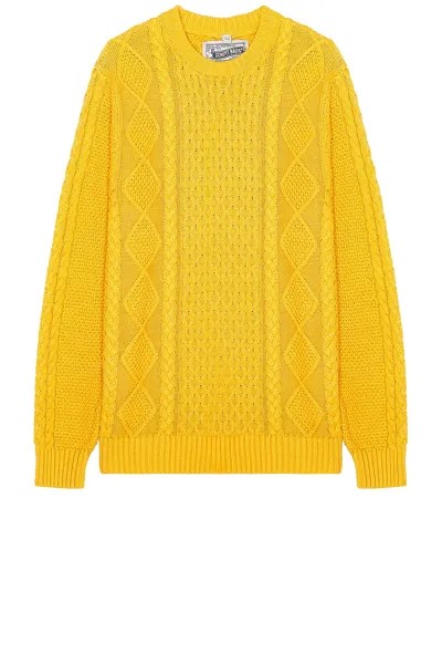 Свитер Schott Cableknit, цвет Sunflower