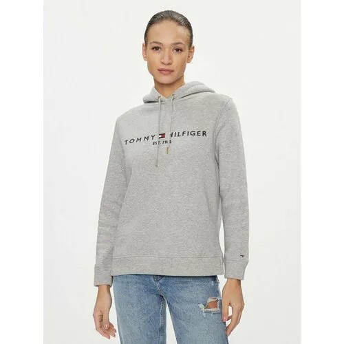 Худи TOMMY HILFIGER, размер XS [INT], серый