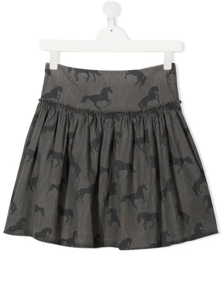 Stella McCartney Kids юбка мини с принтом