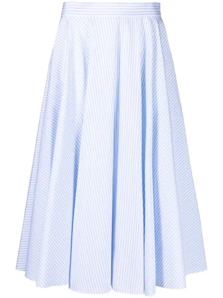 Michael Kors Collection полосатая юбка миди