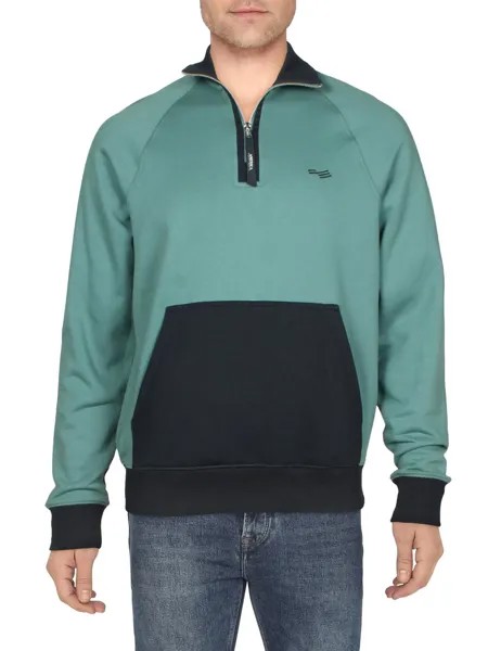 Мужская толстовка с капюшоном и молнией Perry Ellis, цвет Hydro