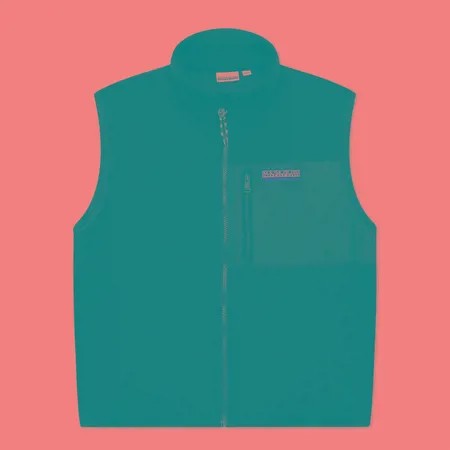 Мужской жилет Napapijri Trentino Fleece, цвет чёрный, размер XL