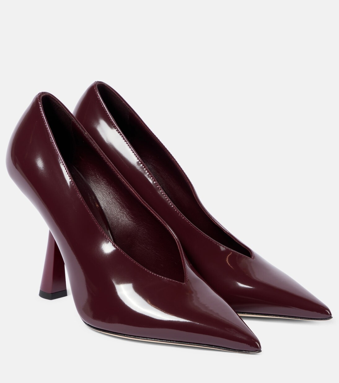 Лакированные туфли Maryanne 100 Jimmy Choo, фиолетовый