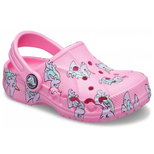 Сабо CROCS 206180-669 для девочки, цвет розовый, размер 26