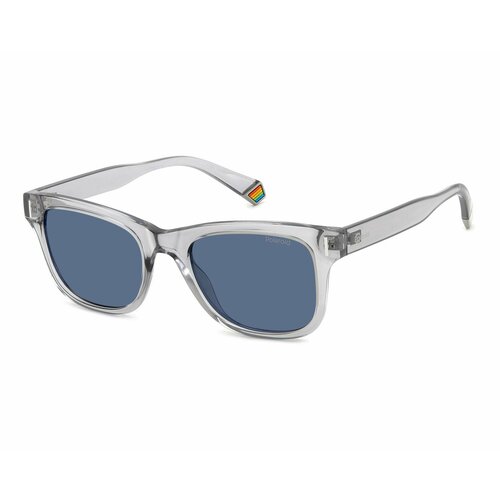 Солнцезащитные очки Polaroid PLD-206367KB751C3, синий, бесцветный
