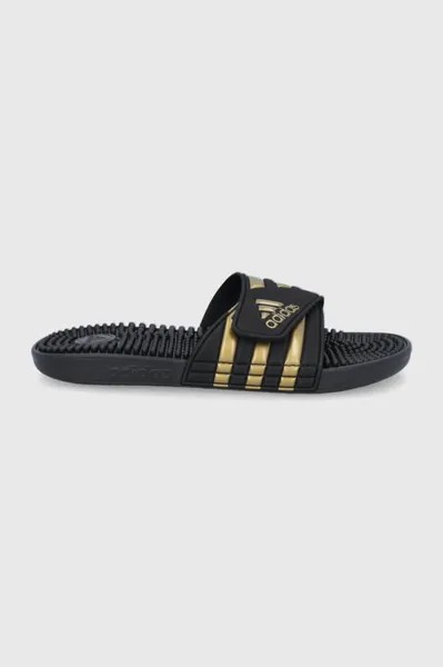 Шлепанцы adidas, черный