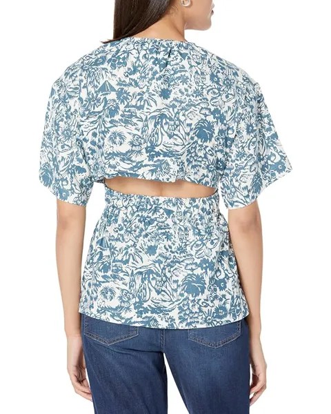 Топ Joie Renae B Top, цвет Porcelain/Indian Teal