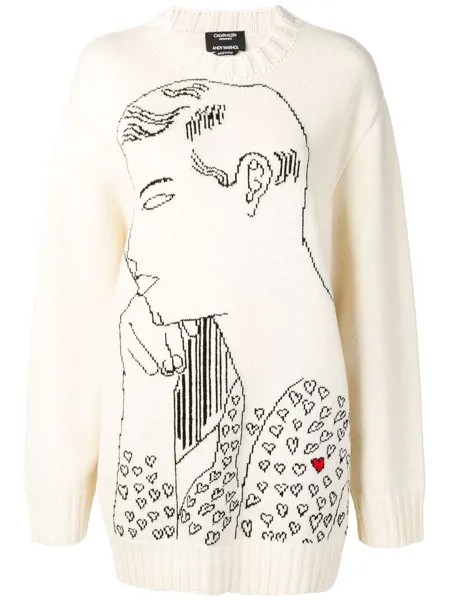 Calvin Klein 205W39nyc свитер вязки интарсия