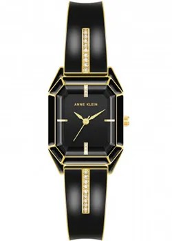 Fashion наручные  женские часы Anne Klein 4042GPBK. Коллекция Crystal