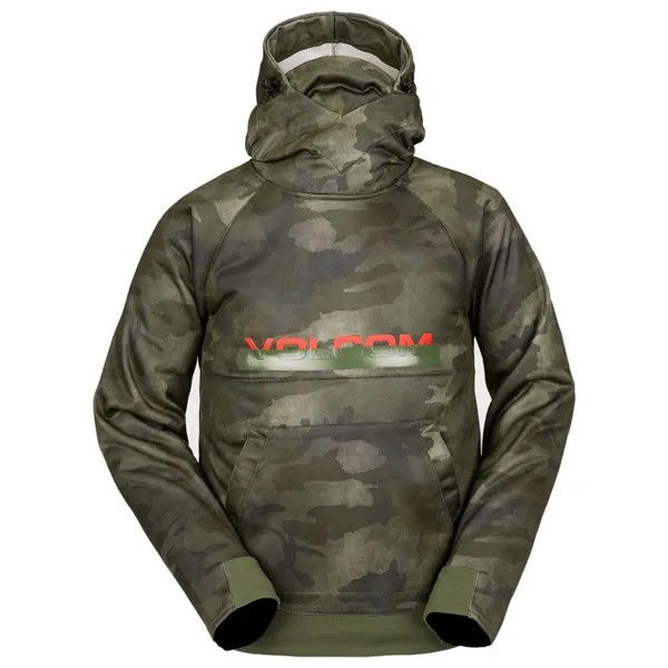 Толстовка горнолыжная VOLCOM Hydro Riding Hoodie Cloudwash Camo