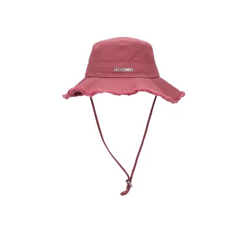 Шляпа Jacquemus Le Bob Artichaut Hat, размер S, бордовый