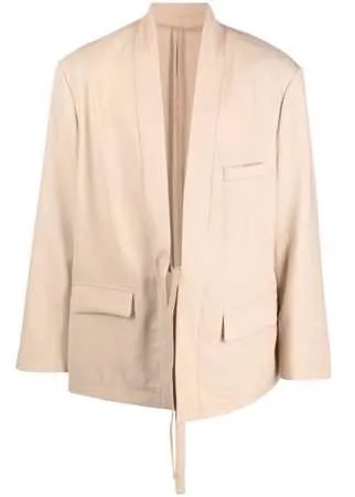 AMBUSH пиджак с завязками спереди