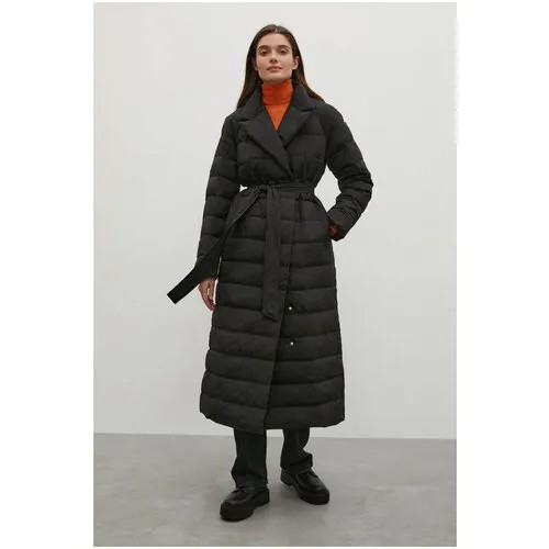 Пальто женское Finn Flare, цвет: черный FWB11012_200, размер: XL