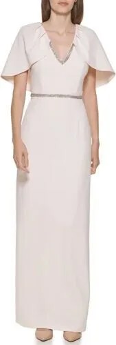НОВИНКА, женское элегантное розовое вечернее платье Calvin Klein, длинное платье, размер 10