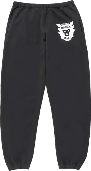 Спортивные брюки Human Made Logo Sweatpants 'Black', черный