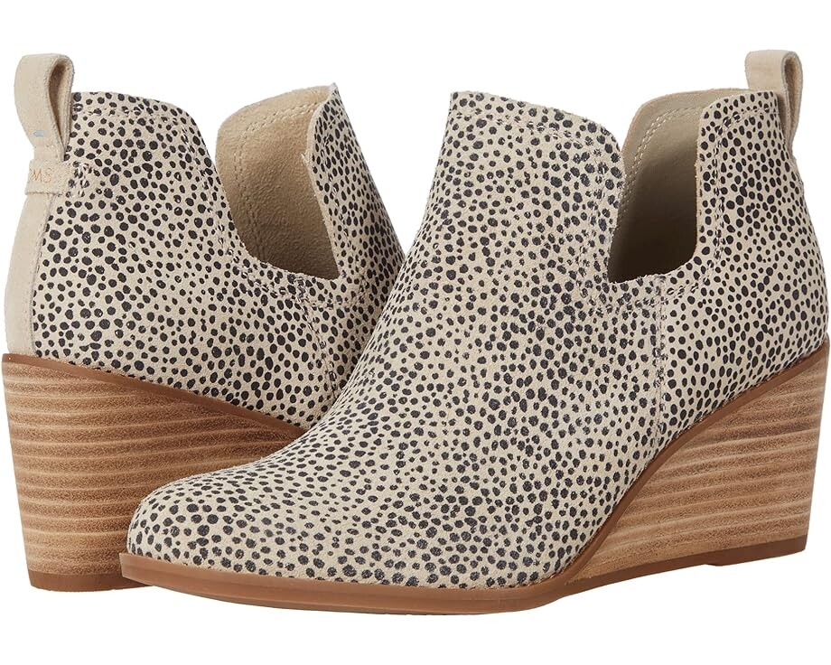 Ботинки TOMS Kallie, цвет Macadamia Cheetah Suede