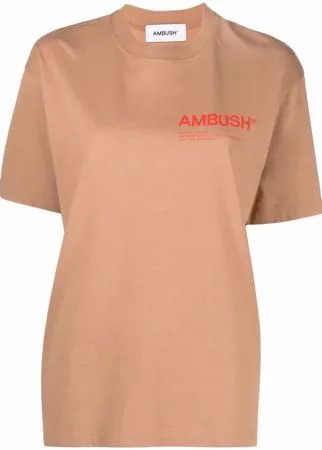 AMBUSH футболка с логотипом