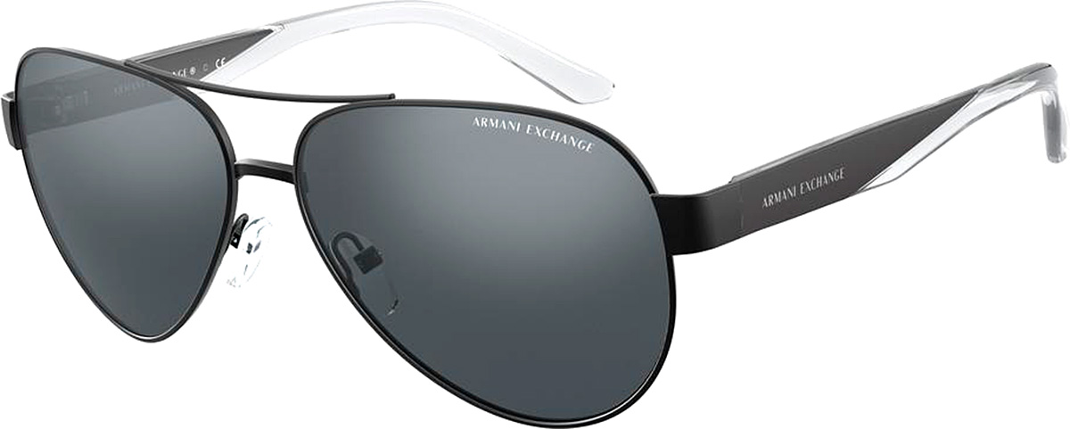 Солнцезащитные очки мужские Emporio Armani EXCHANGE 0AX 2034S 60636G59 черные