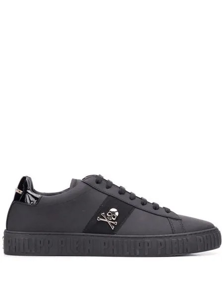 Philipp Plein кеды Skull на шнуровке