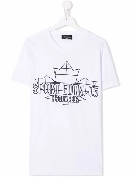Dsquared2 Kids футболка с надписью